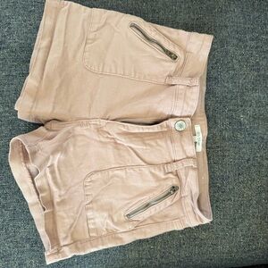 New York & Company Light Pink Jean Shorts